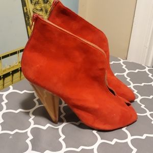 Jeffrey Campbell red heels shoes sz 11M